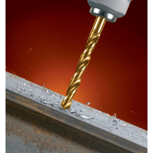 EXTREME 2 10.5mm HSS-G Gold Ferrous Metal Drill Bit