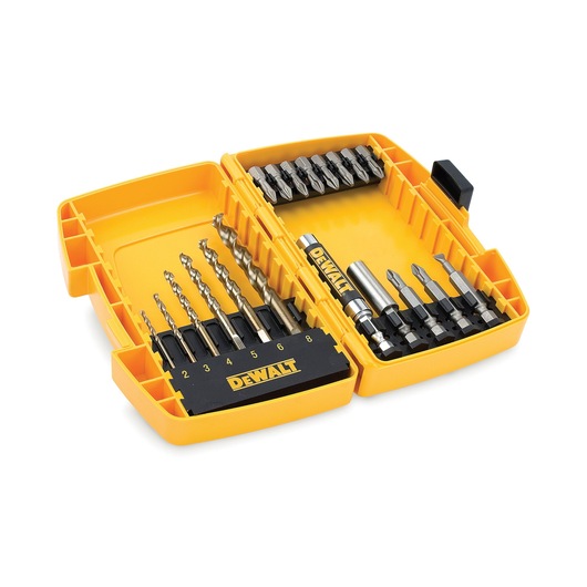 19 Piece EXTREME HSS-G Metal Drill Bit Set in a Small Tough Case