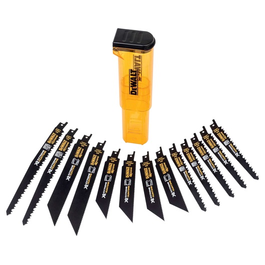 13 Piece XR Extreme Runtime Reciprocating Saw Blade Set