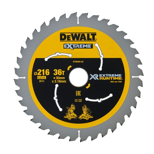 EXTREME Runtime Circular Saw Blade 216mm Bore 30mm 36T