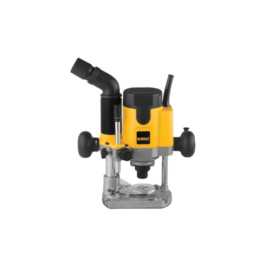 1100 W - ¼" (6-8 mm) Variable Speed Plunge Router
