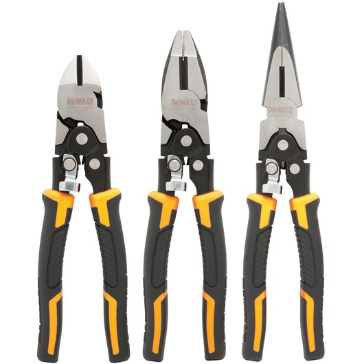 Profile of  Compound Pliers 3 Pack.