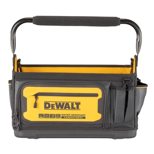 Front view of Dewalt 20" Pro Tool Tote"